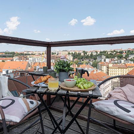 Apartamento Prague Days - Terrace - Stunning View - Duplex Exterior foto